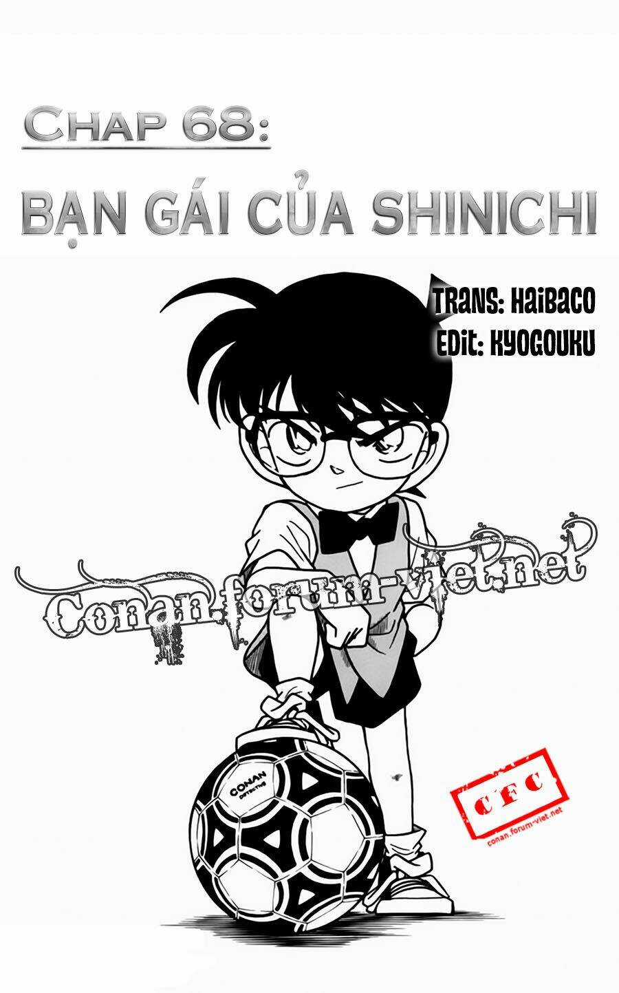 Thám Tử Conan Chapter 68 trang 0