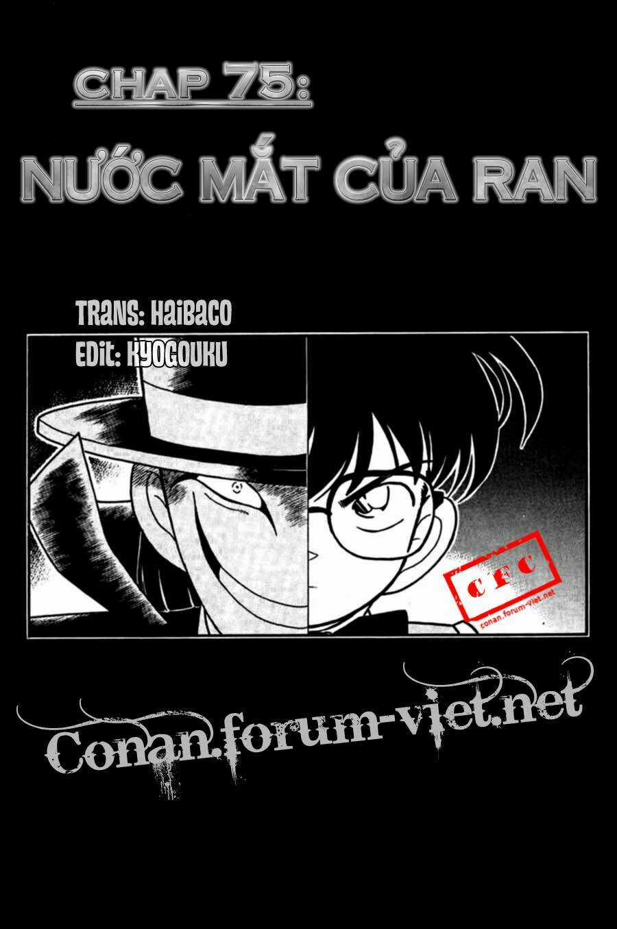 Thám Tử Conan Chapter 75 trang 0