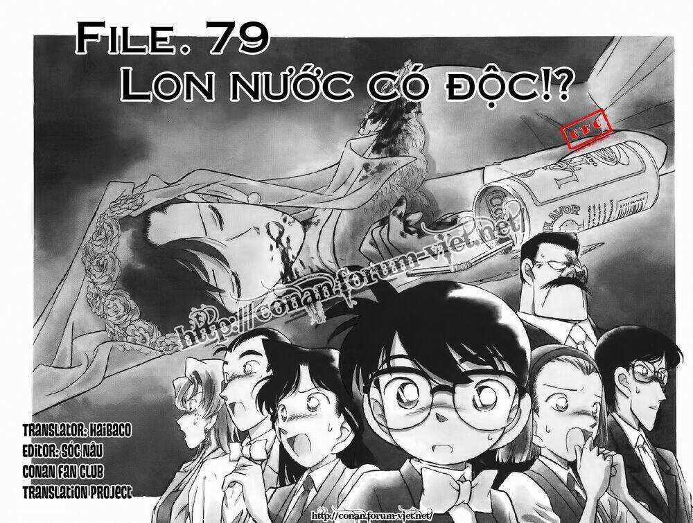 Thám Tử Conan Chapter 79 trang 0