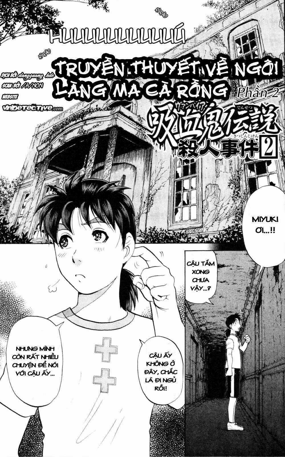 Thám Tử Kindaichi - Phần 2 Chapter 2 trang 0