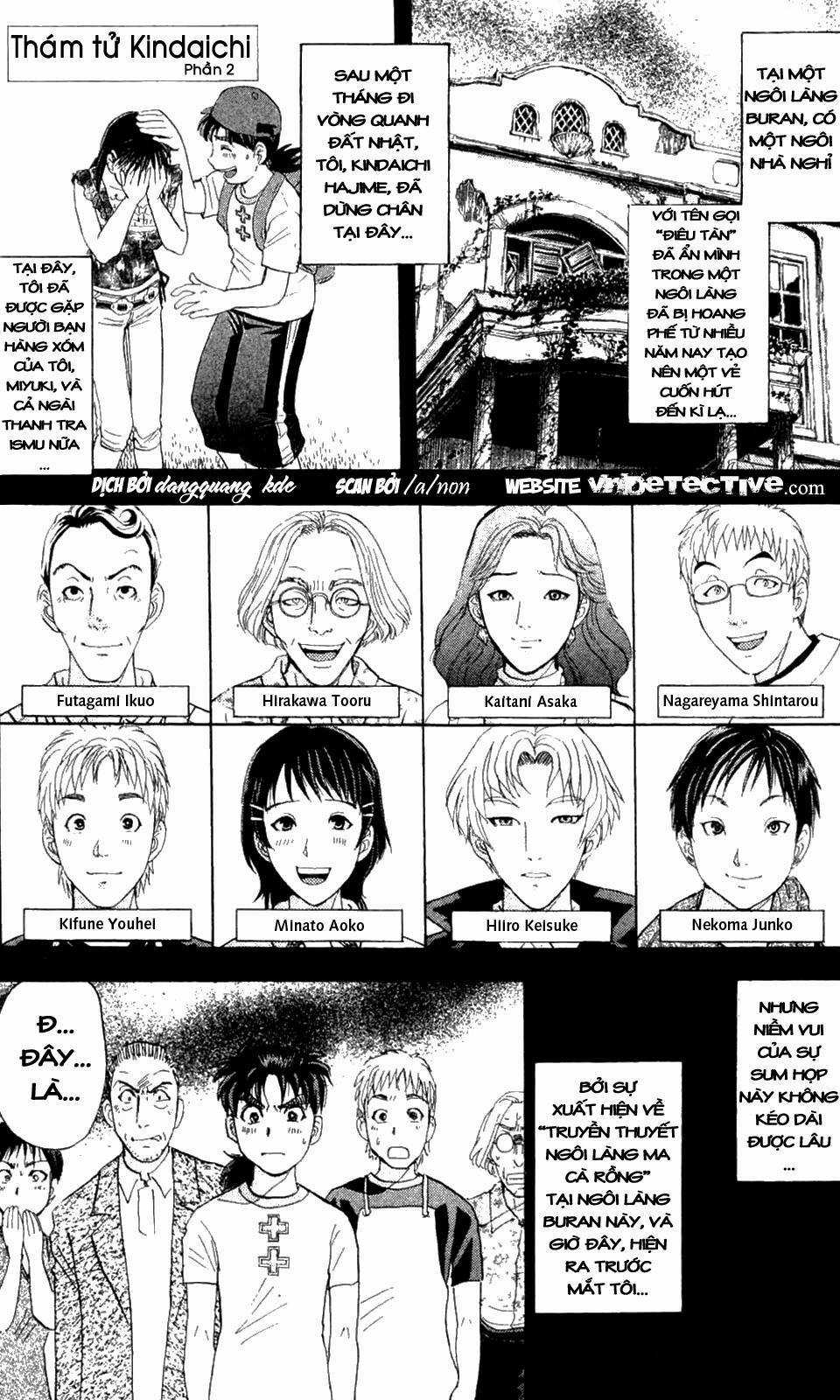 Thám Tử Kindaichi - Phần 2 Chapter 3 trang 0