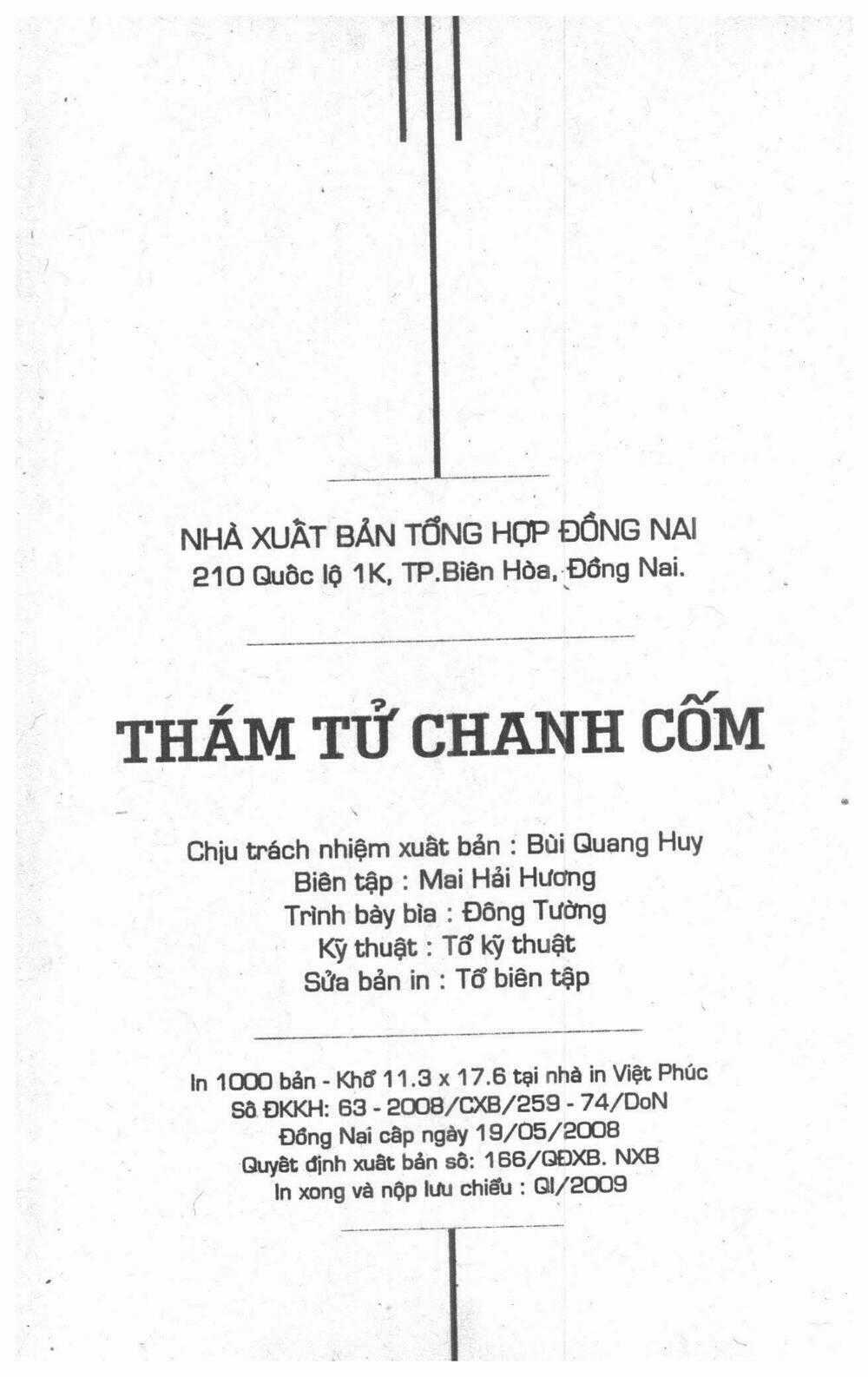 Thám Tử Toma Chapter 3 trang 1