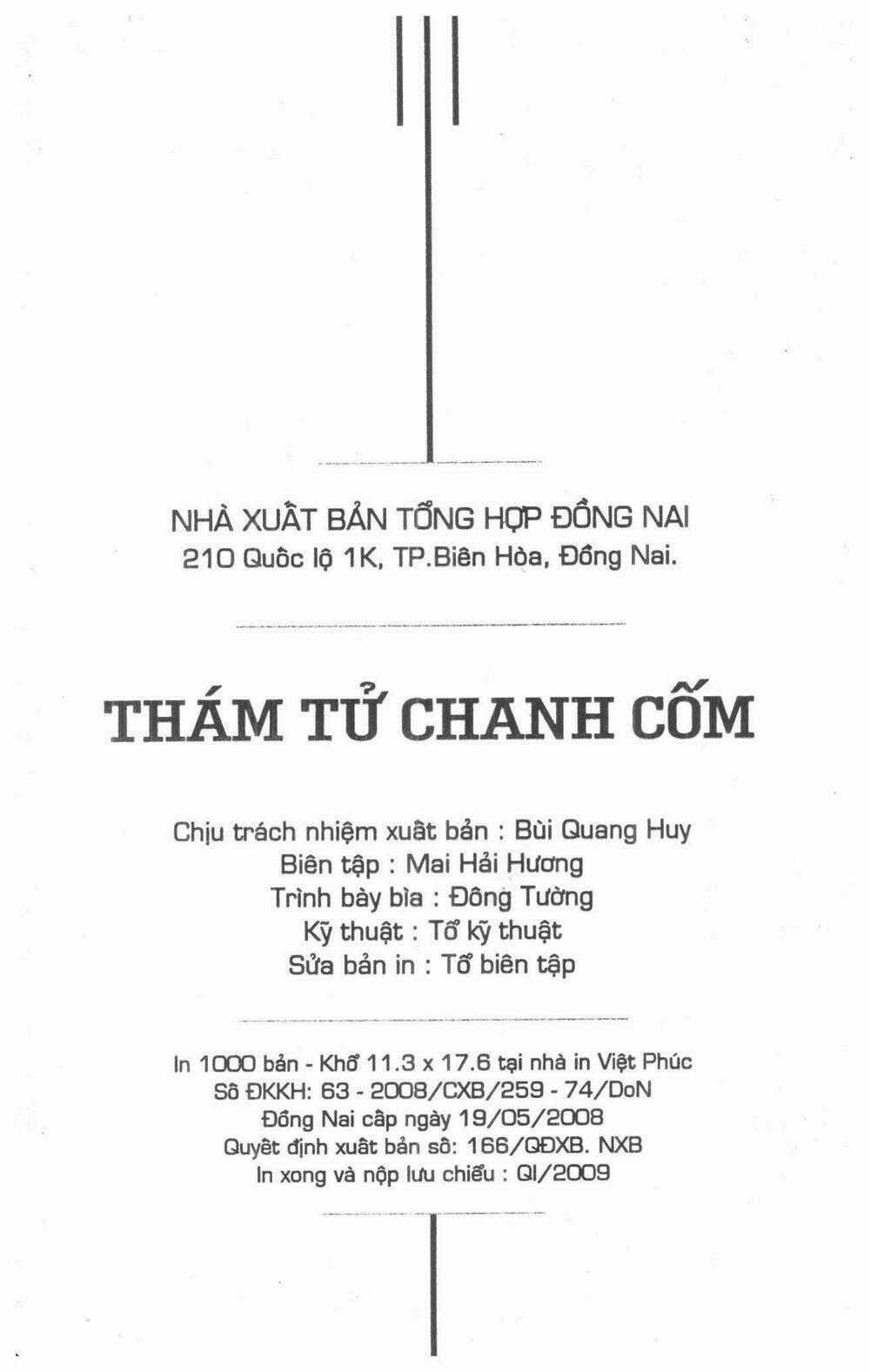 Thám Tử Toma Chapter 6 trang 1