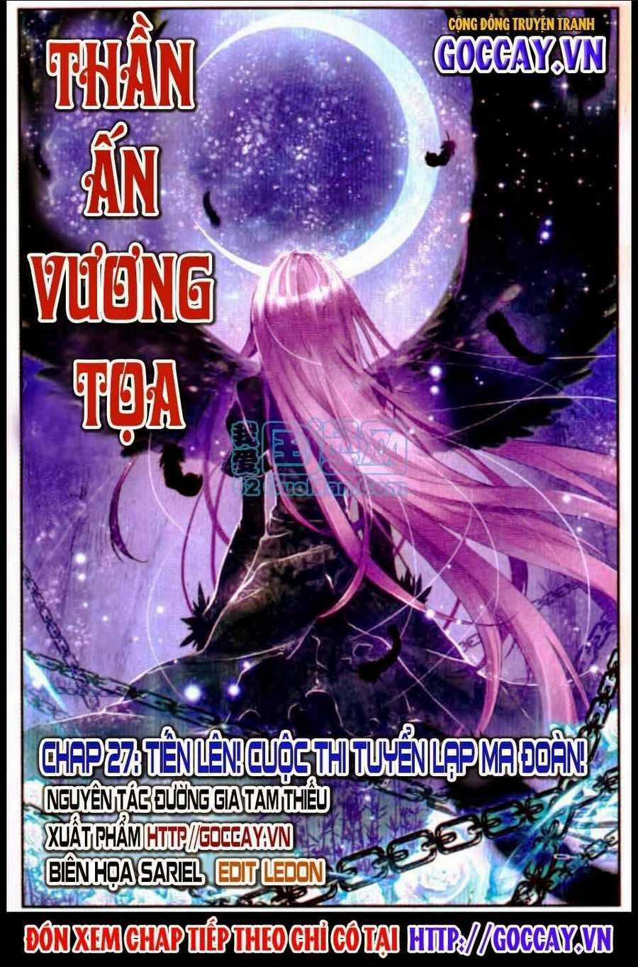 Thần Ấn Vương Tọa Chapter 27 trang 1