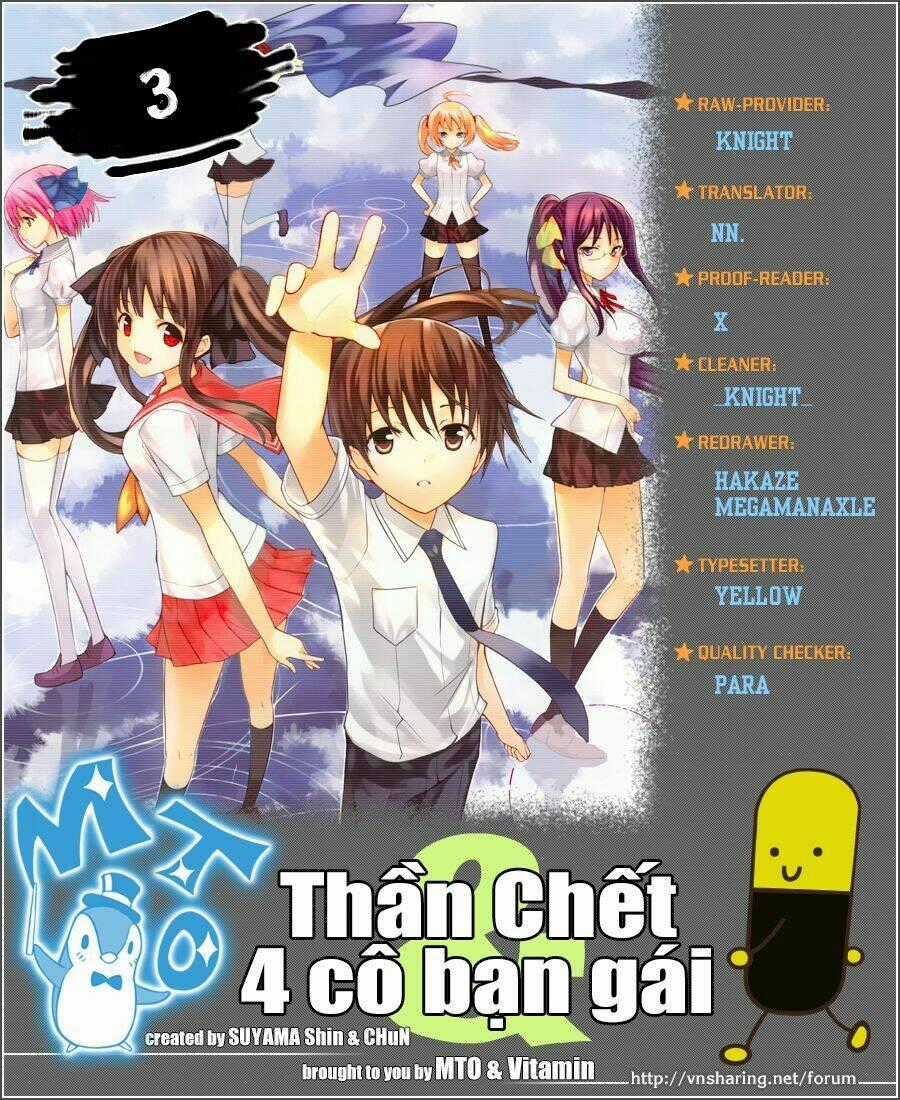 Thần Chết Và 4 Cô Bạn Gái Chapter 3 trang 0