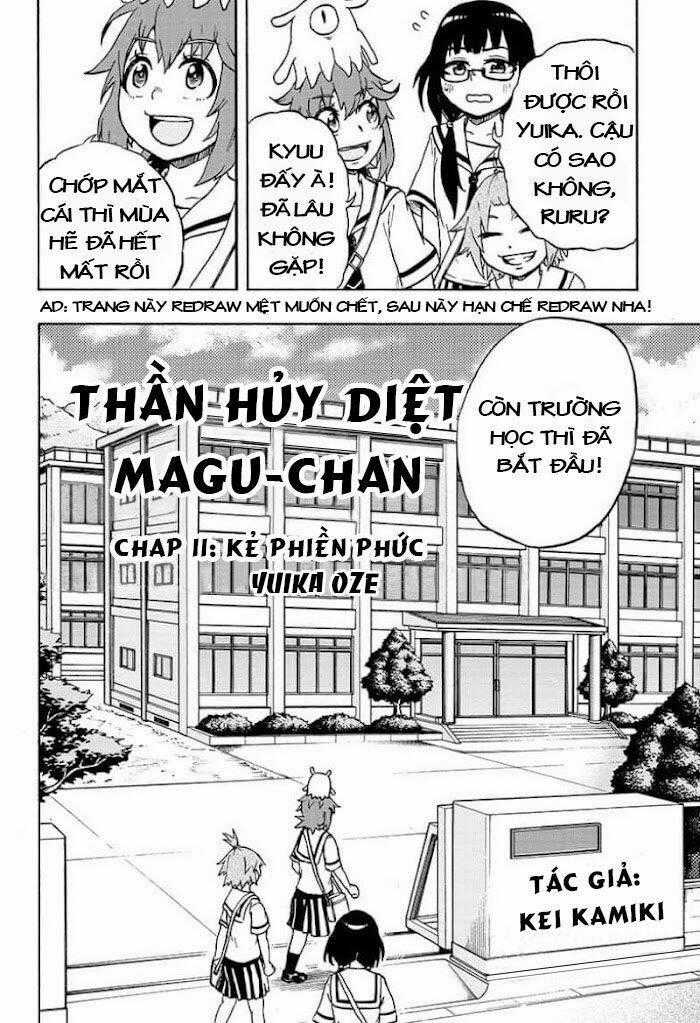 Thần Hủy Diệt: Magu-Chan Chapter 11 trang 1