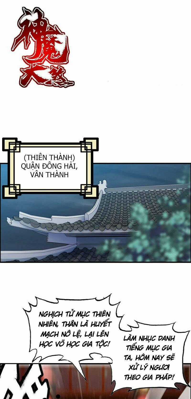 Thần Ma Thiên Sát Chapter 1 trang 1