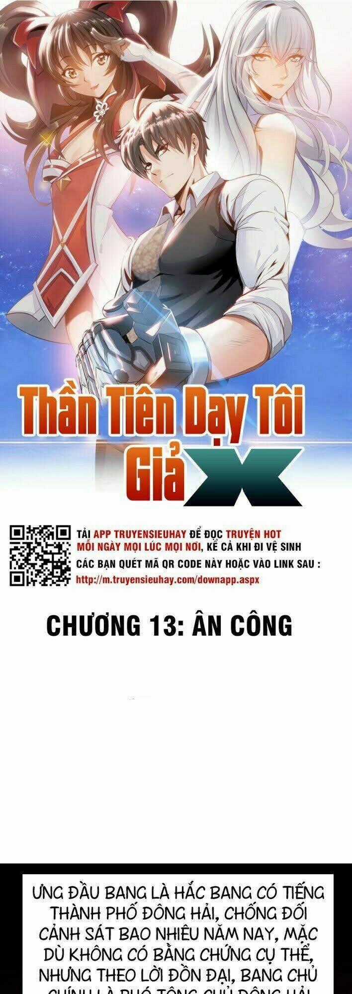 Thần Tiên Dạy Tôi Giả X Chapter 13 trang 1