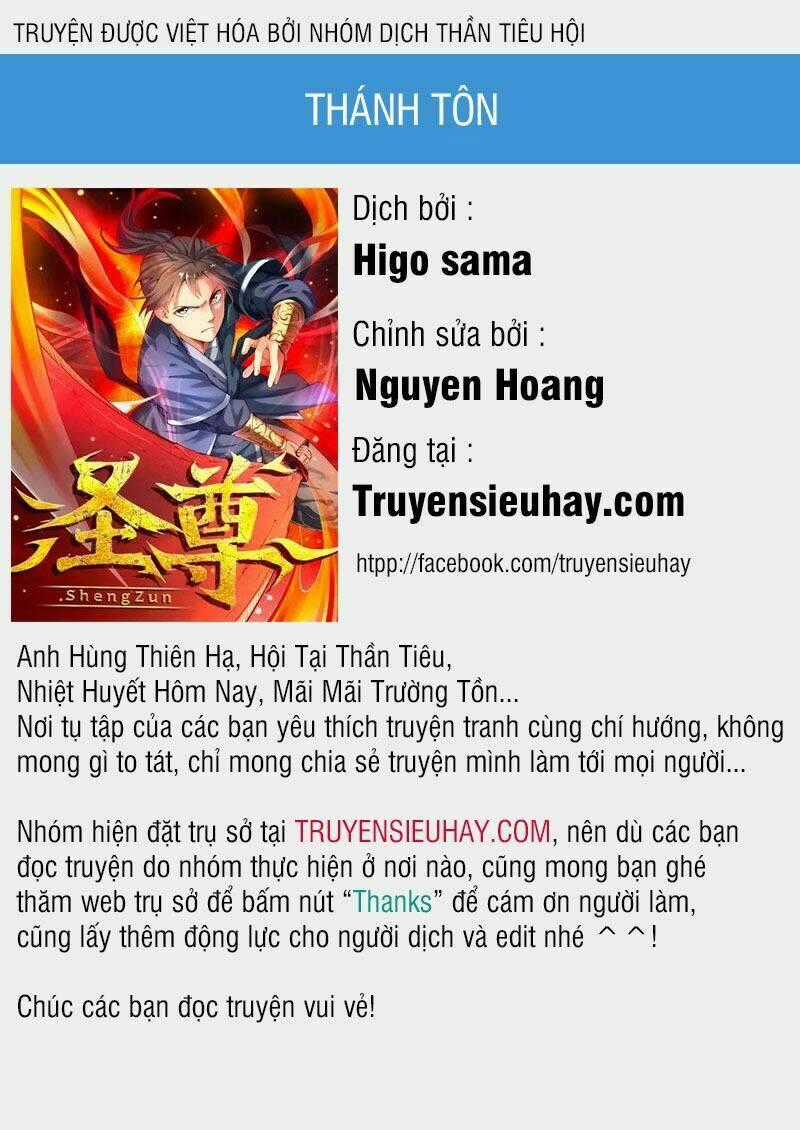 Thánh Tôn Chapter 1 trang 0