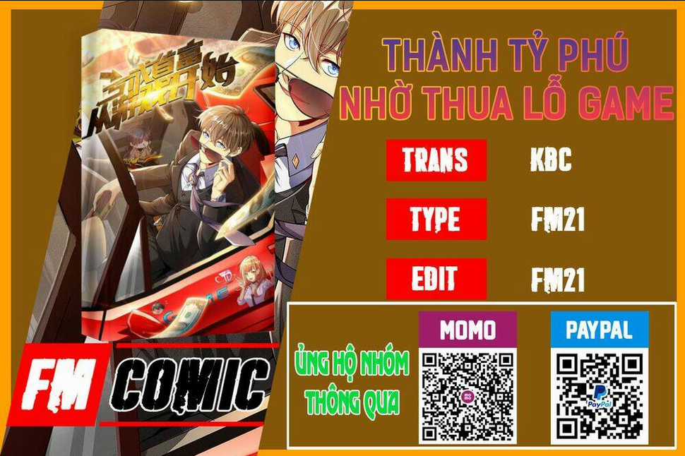 Thành Tỷ Phú Nhờ Thua Lỗ Game Chapter 1 trang 0