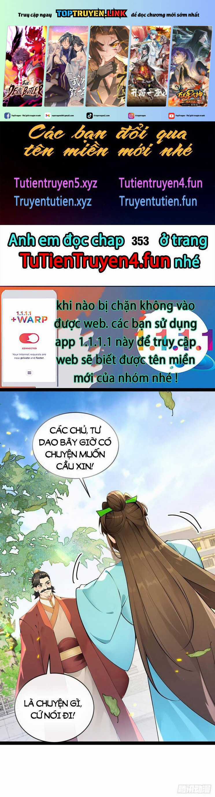 Thập Đại Đế Hoàng Đều Là Đệ Tử Của Ta Chapter 352 trang 1