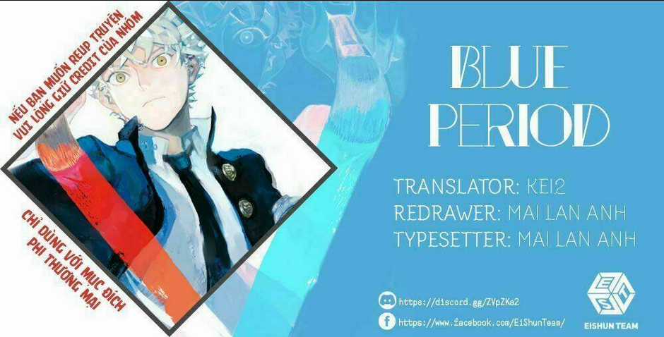 The Blue Period Chapter 13 trang 1