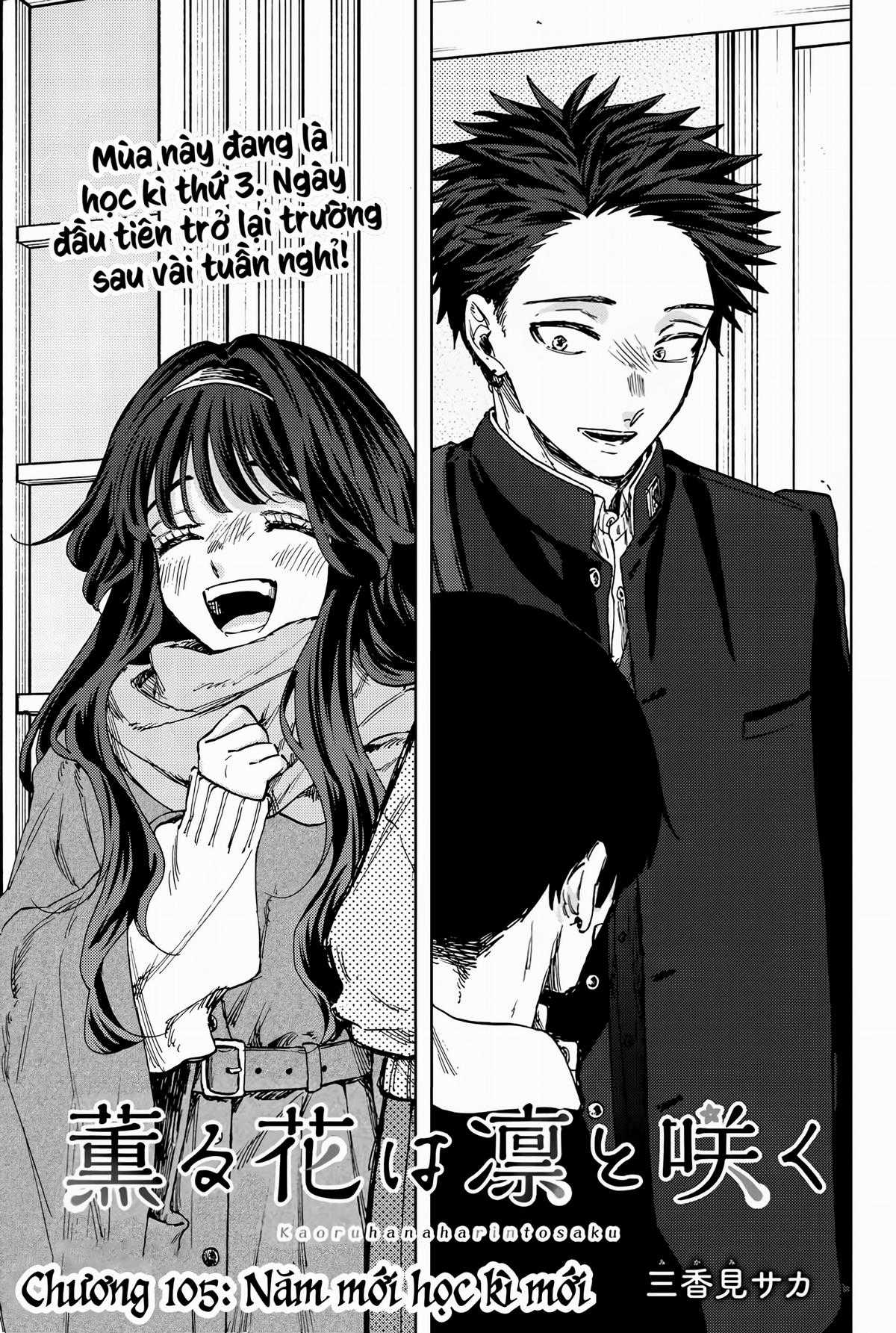 The Fragrant Flower Blooms With Dignity - Kaoru Hana Wa Rin To Saku Chapter 105 trang 1