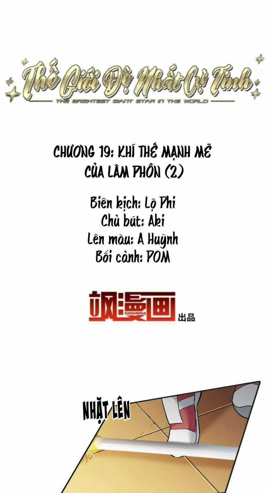 Thế Giới Đệ Nhất Cự Tinh Chapter 19.2 trang 1