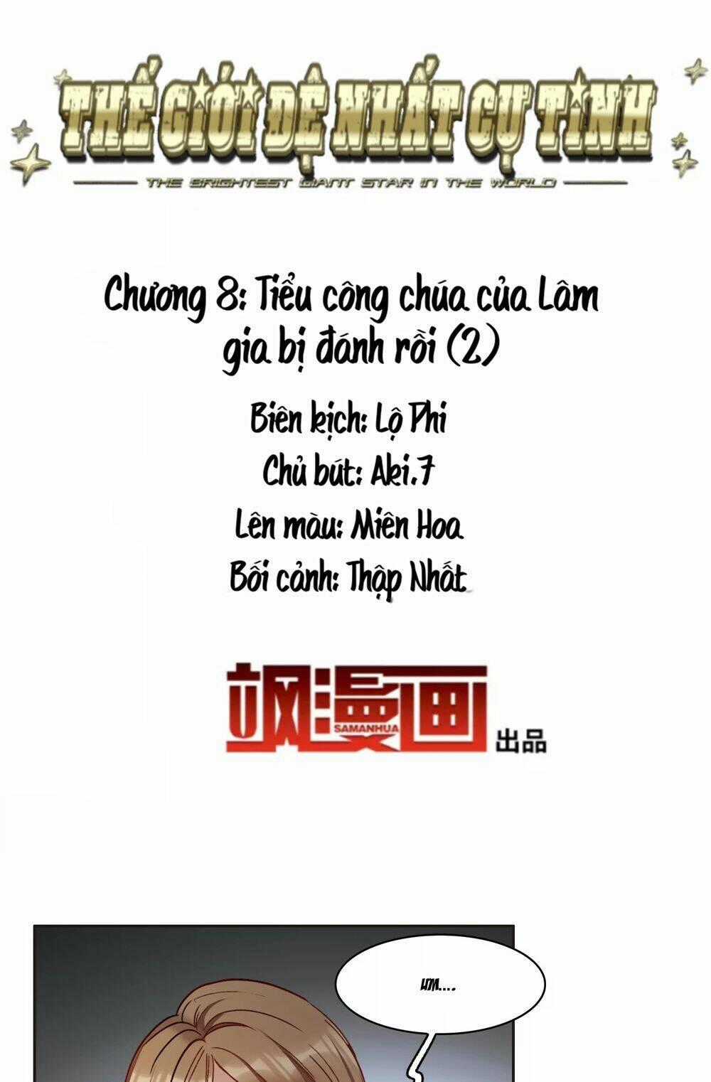 Thế Giới Đệ Nhất Cự Tinh Chapter 8.2 trang 1