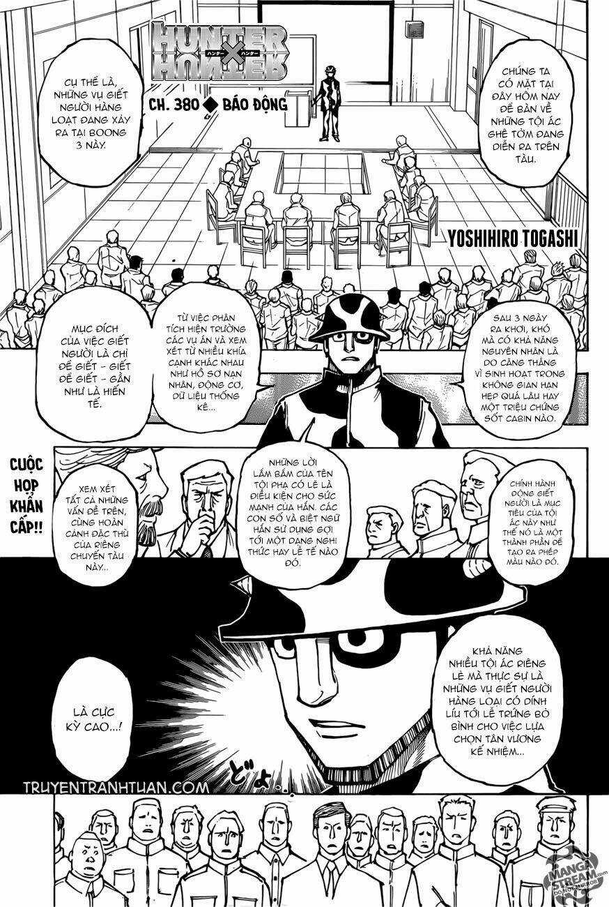 Thế Giới Thợ Săn Chapter 380 trang 1