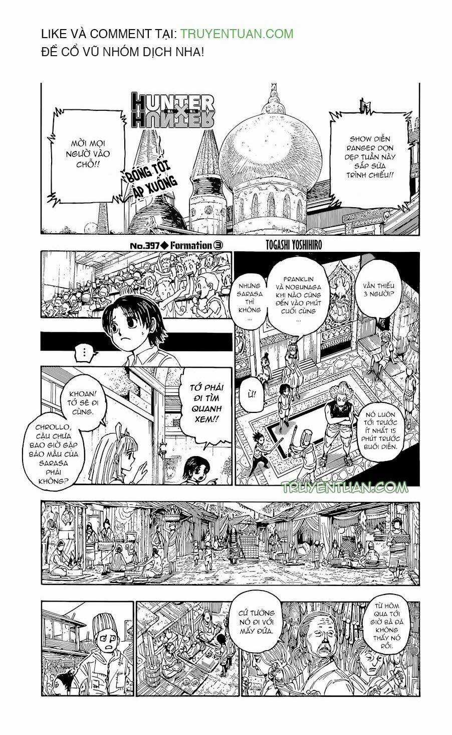 Thế Giới Thợ Săn Chapter 397 trang 0