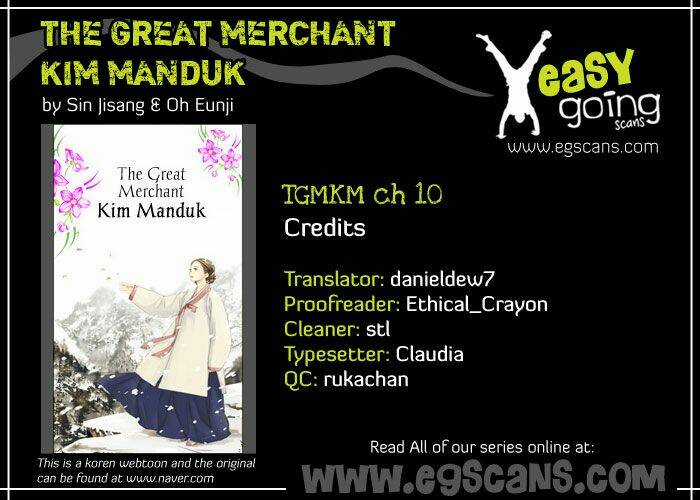 The Great Merchant Kim Manduk Chapter 10 trang 0