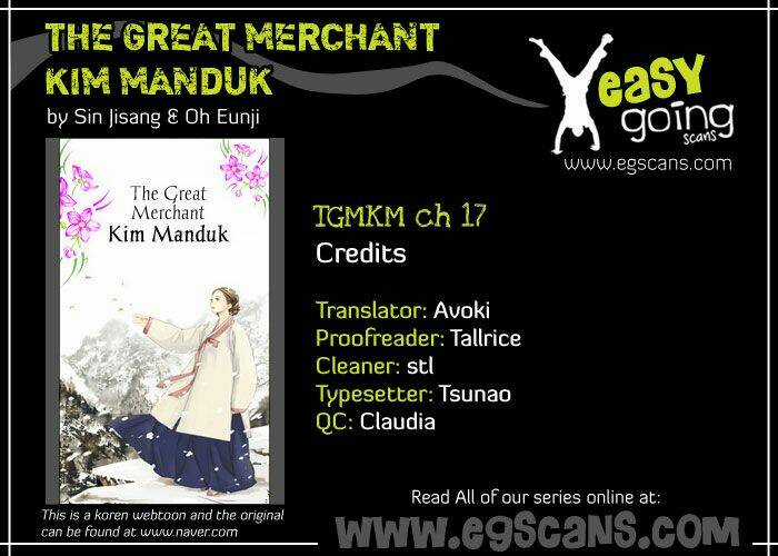 The Great Merchant Kim Manduk Chapter 17 trang 0