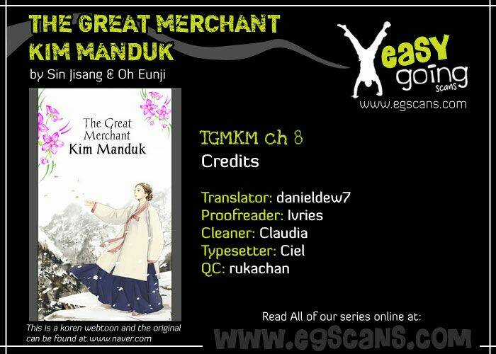 The Great Merchant Kim Manduk Chapter 8 trang 0