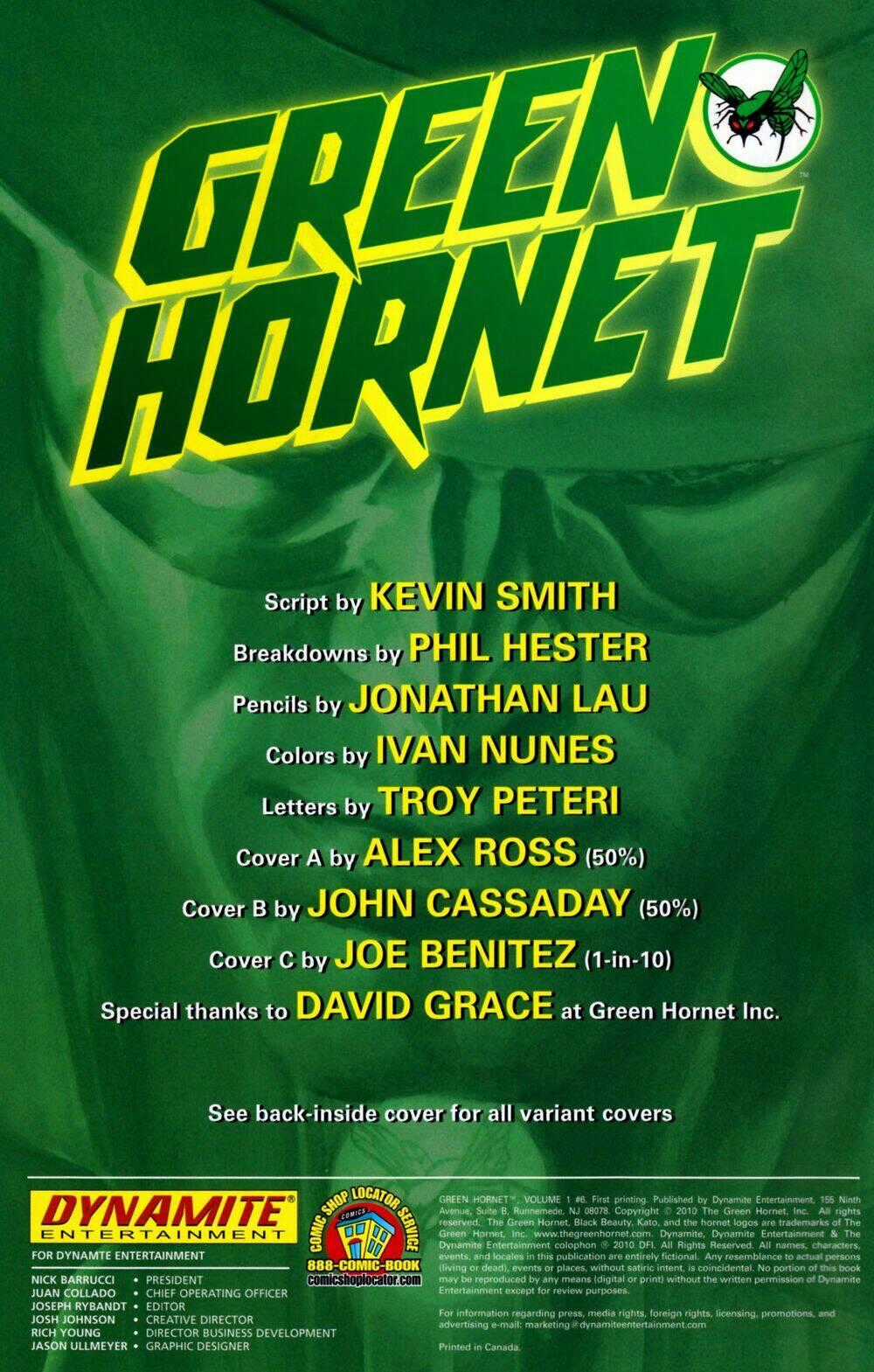 The Green Hornet Chapter 6 trang 1