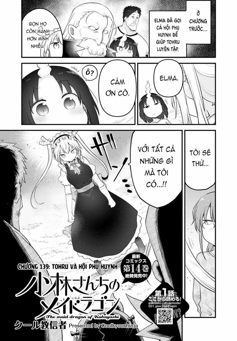 The Maid Dragon Of Kobayashi Chapter 139 trang 1