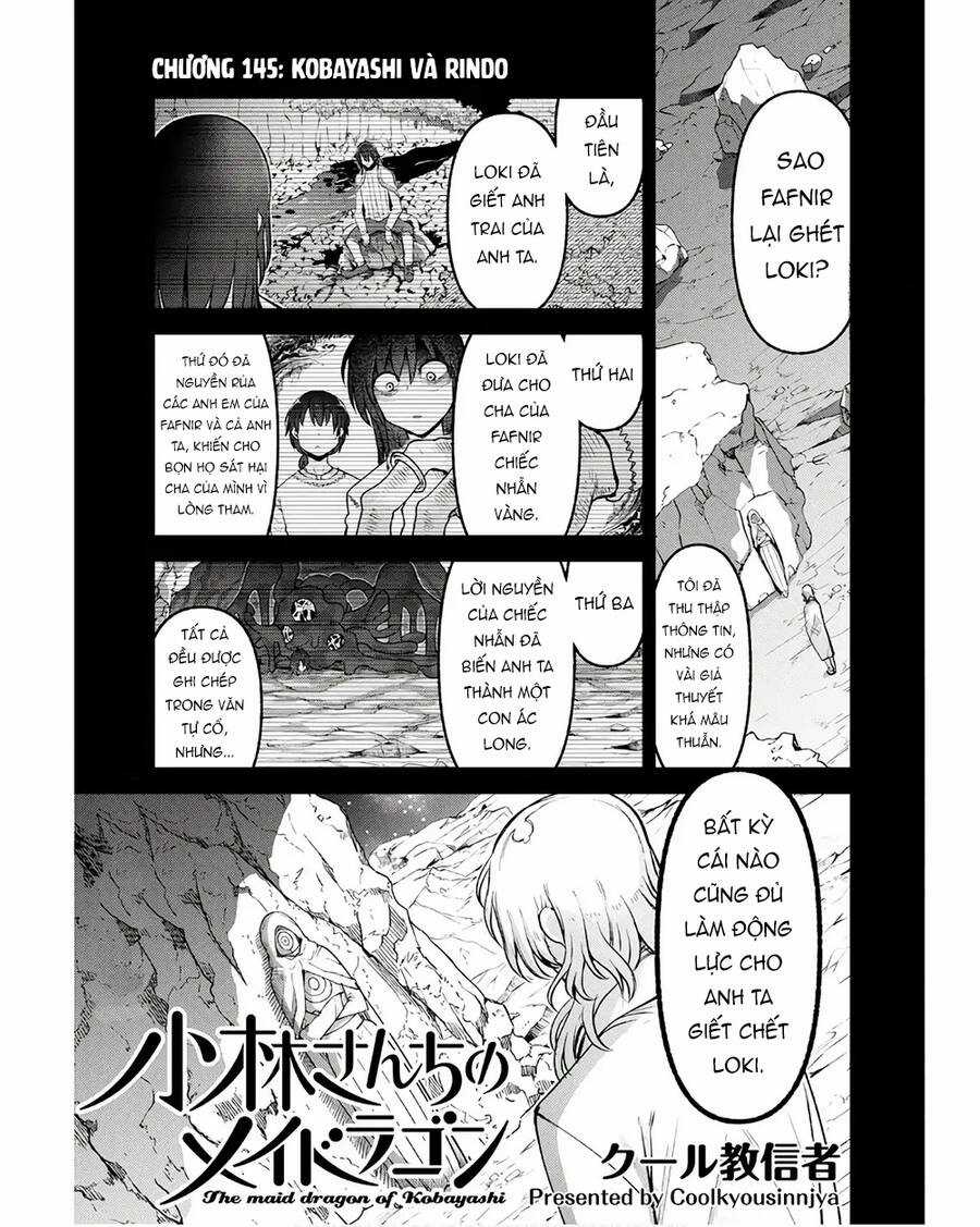 The Maid Dragon Of Kobayashi Chapter 145 trang 1