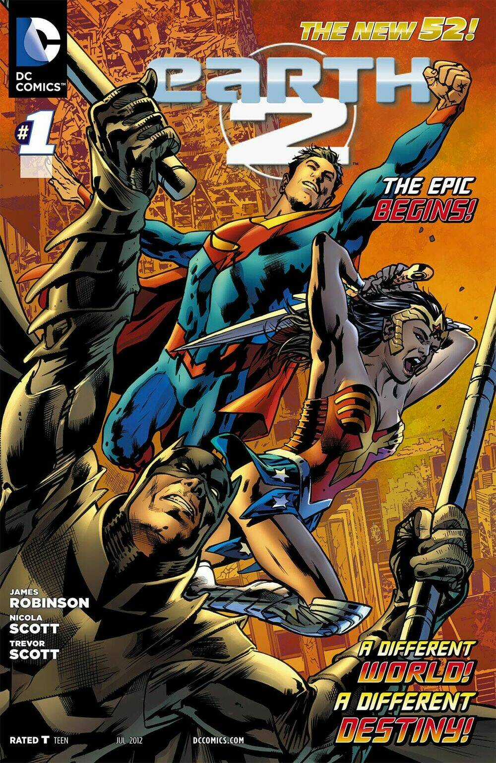 The New 52 - Earth 2 Chapter 1 trang 1