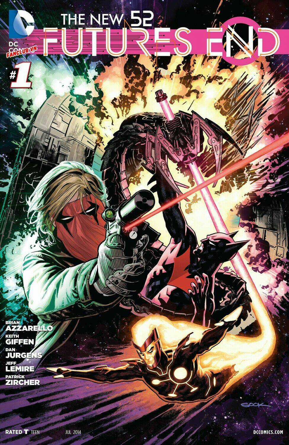 The New 52: Futures End Chapter 1 trang 0