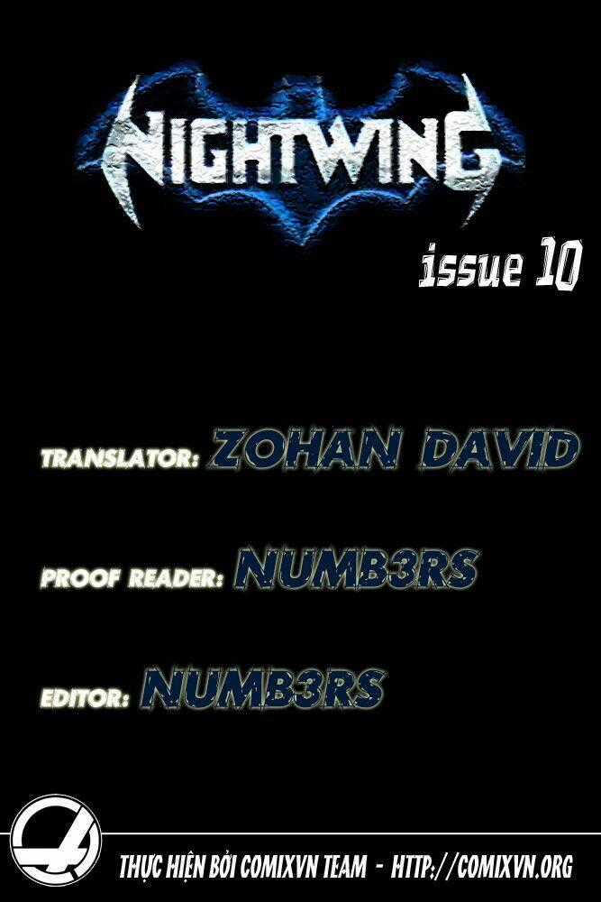 The New 52 - Nightwing Chapter 10 trang 1