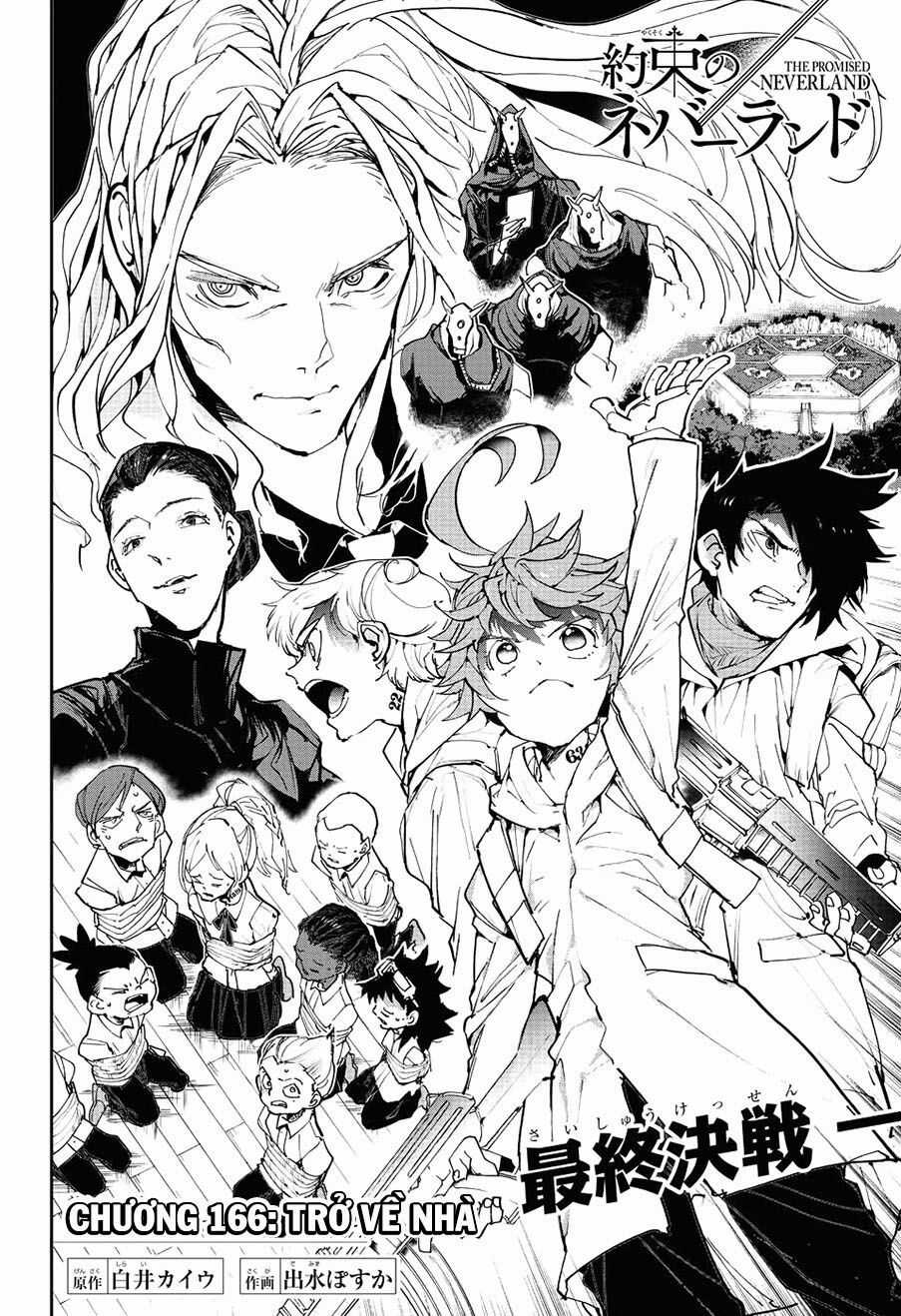 The Promised Neverland Chapter 166 trang 1