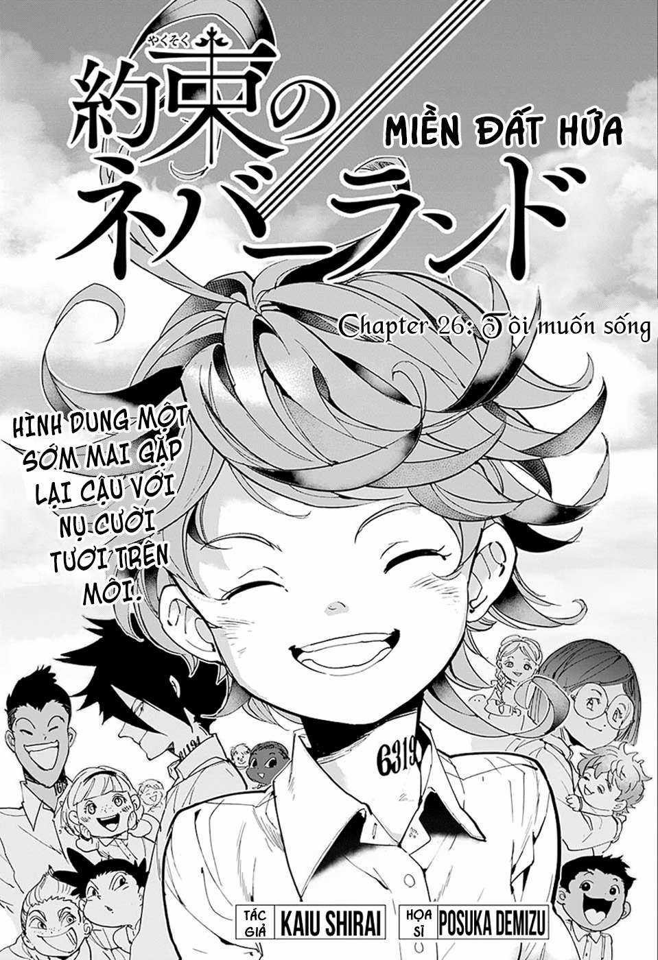 The Promised Neverland Chapter 26 trang 1