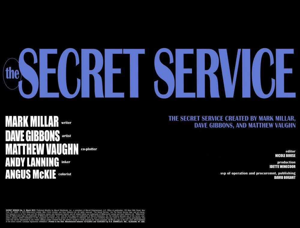 The Secret Service Chapter 5 trang 1