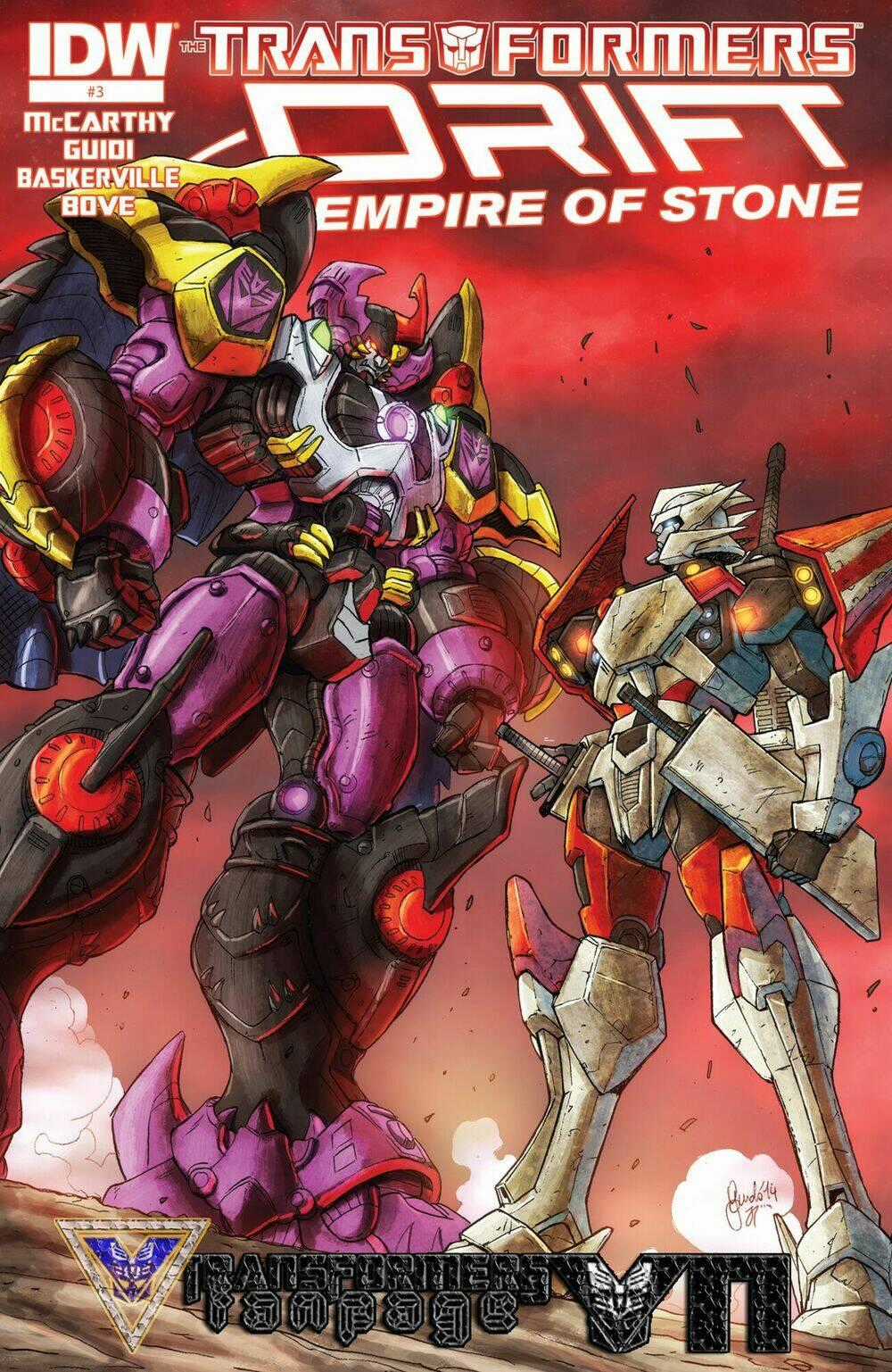 The Transformers: Drift - Empire of Stone Chapter 3 trang 0