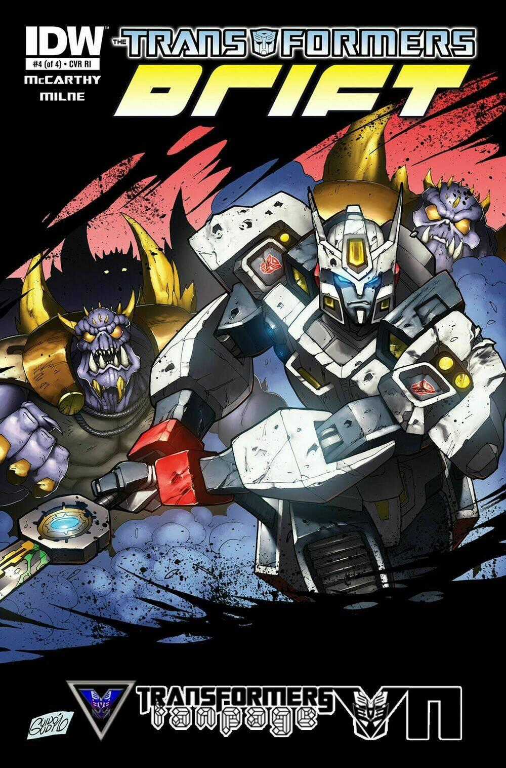 The Transformers: Drift Chapter 4 trang 1