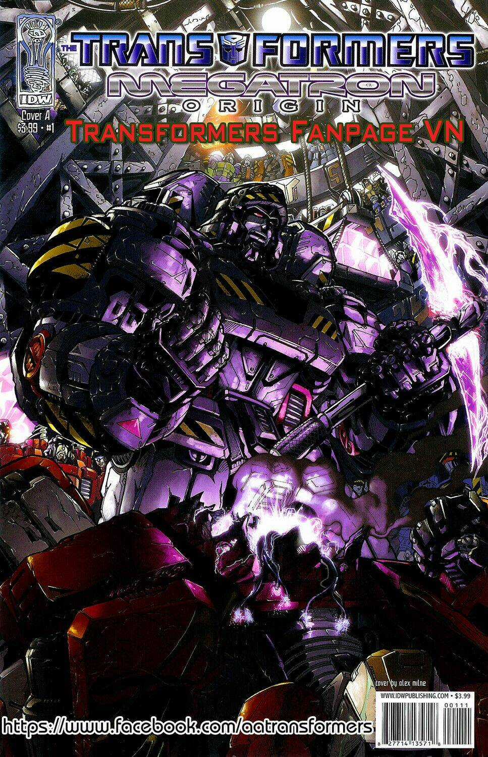 The Transformers: Megatron Origin Chapter 1 trang 0