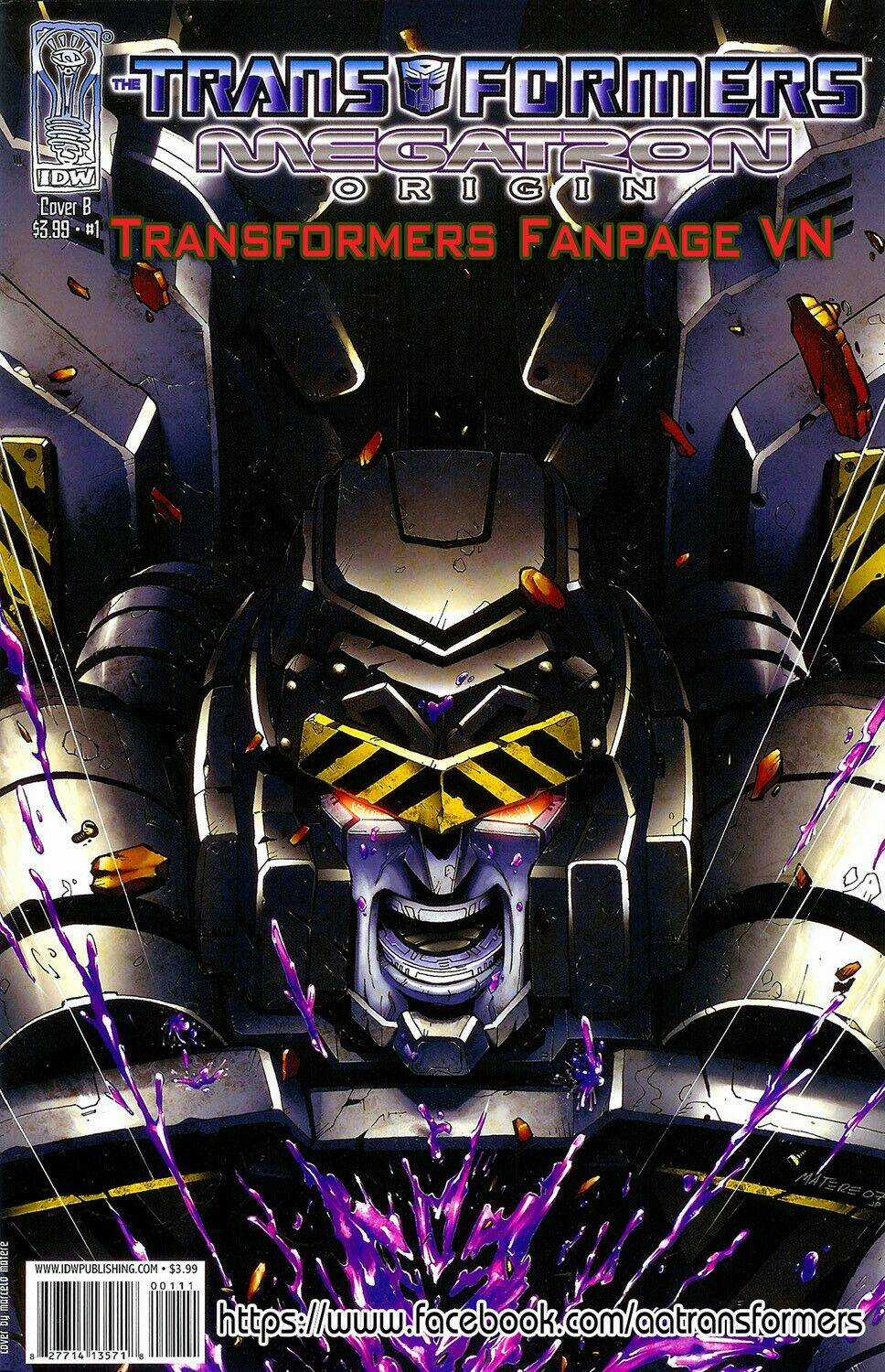 The Transformers: Megatron Origin Chapter 1 trang 1