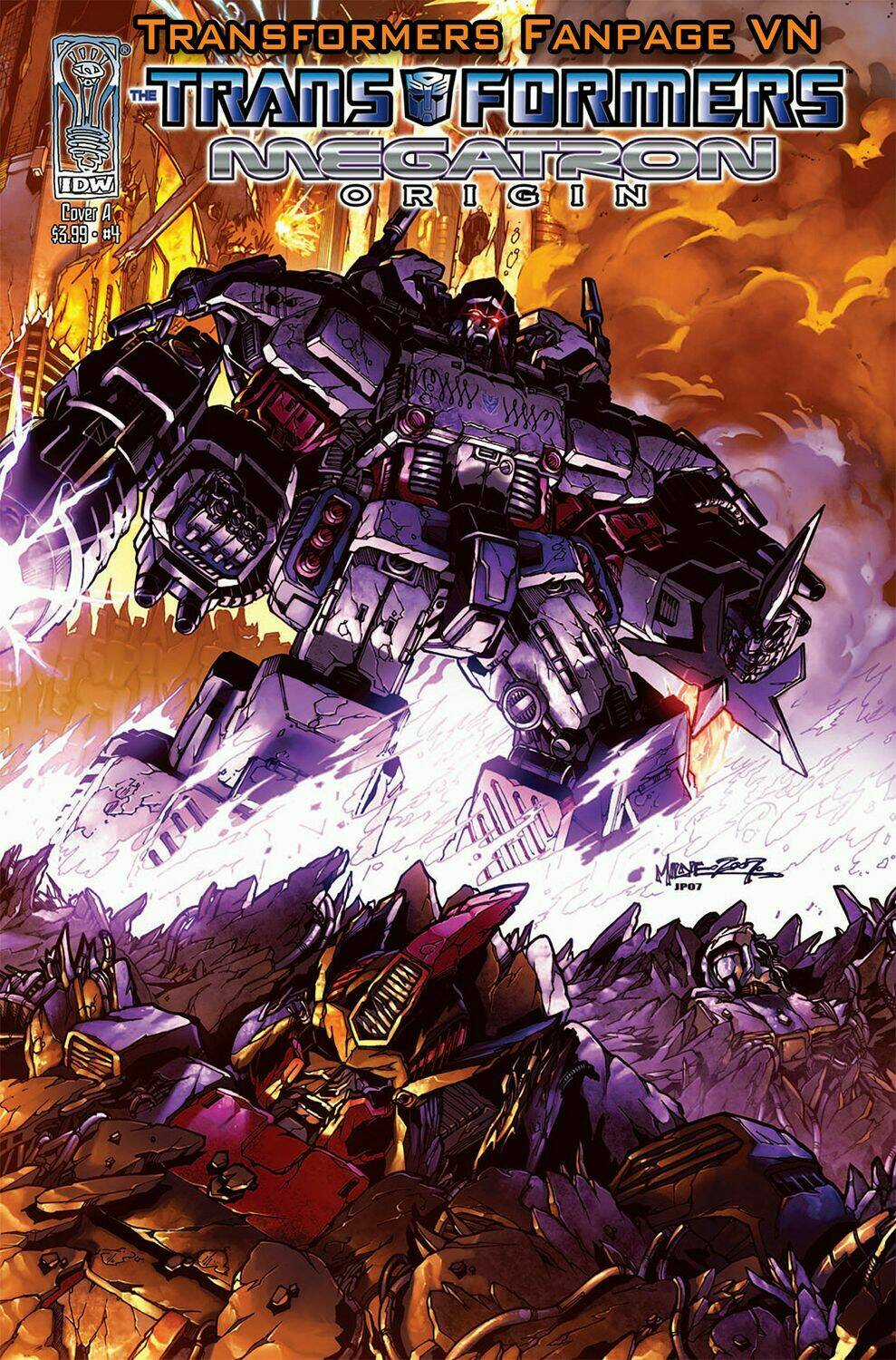 The Transformers: Megatron Origin Chapter 4 trang 0