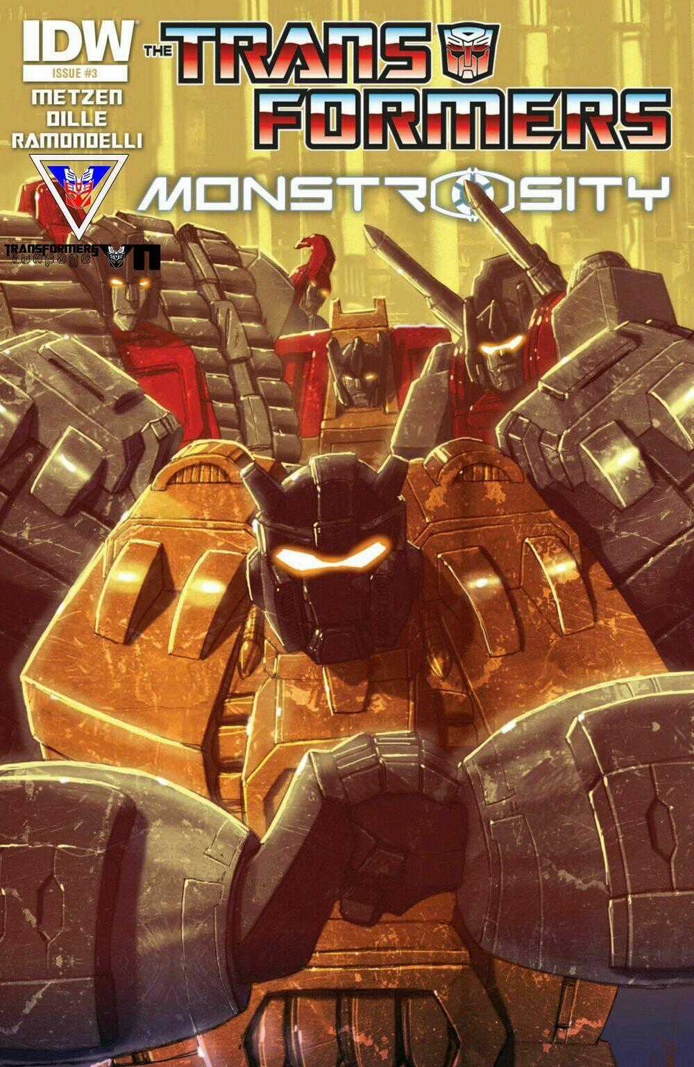 The Transformers: Monstrosity Chapter 3 trang 0