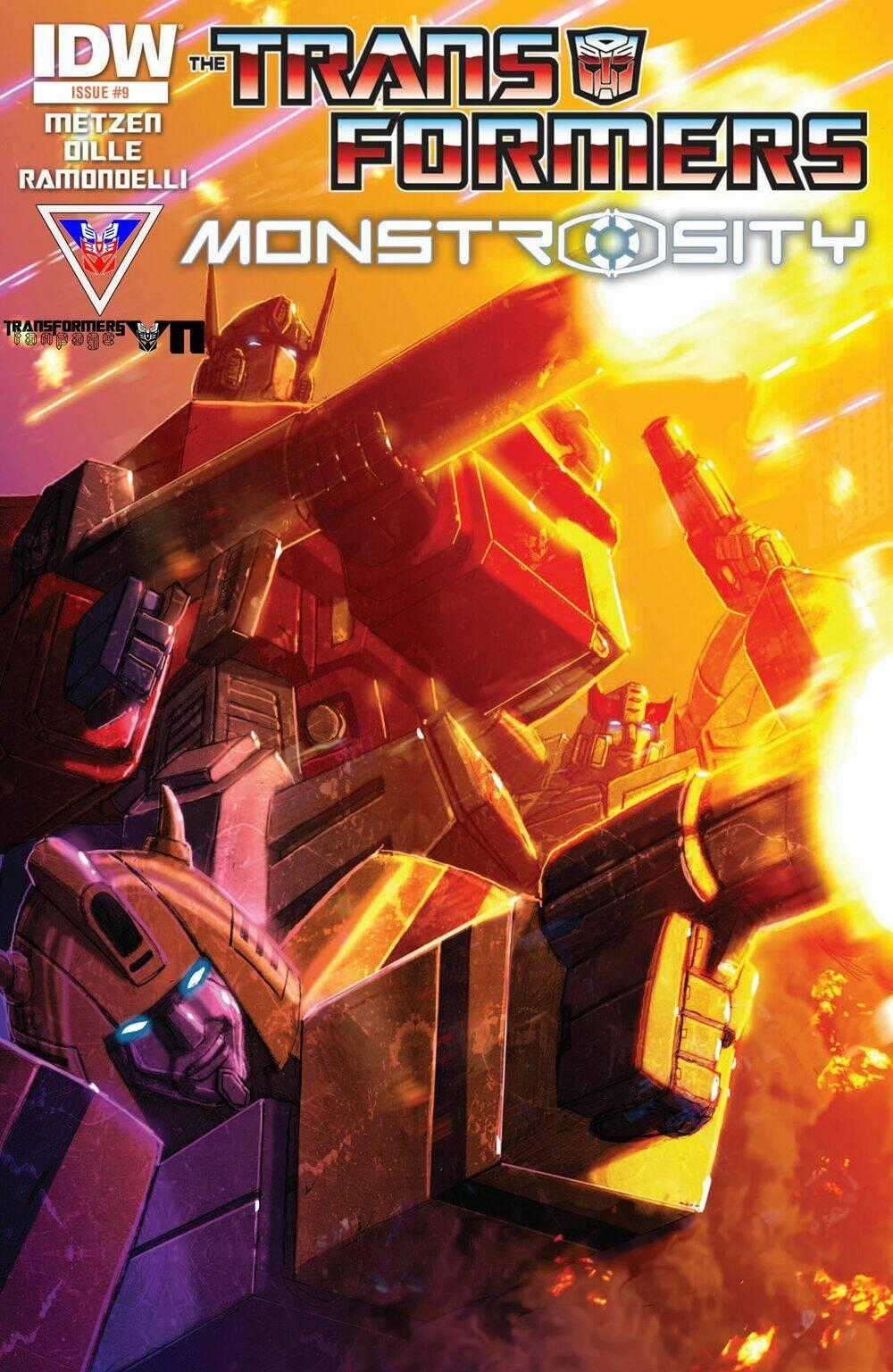 The Transformers: Monstrosity Chapter 9 trang 0