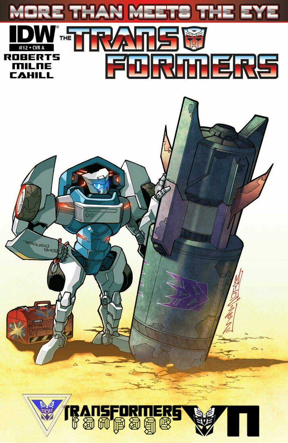 The Transformers: More Than Meets The Eye Chapter 12 trang 0