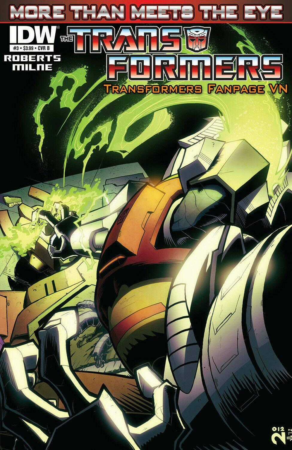 The Transformers: More Than Meets The Eye Chapter 3 trang 0