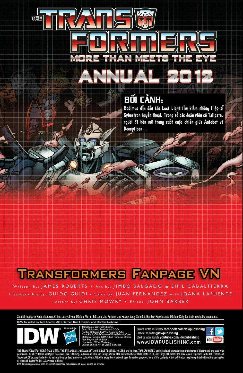 The Transformers: More Than Meets The Eye Chapter 7.1 trang 1