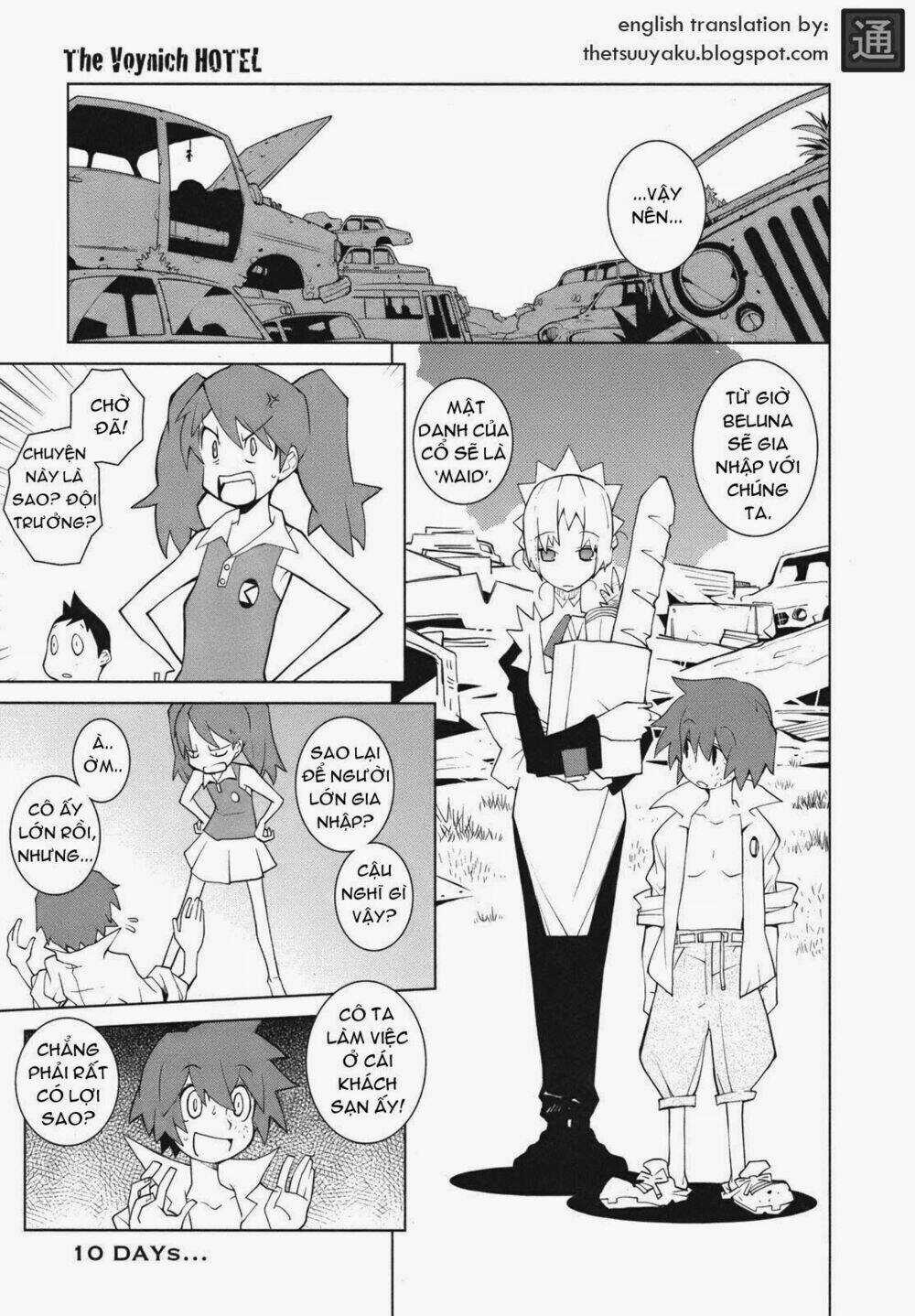 The Voynich Hotel Chapter 10 trang 0