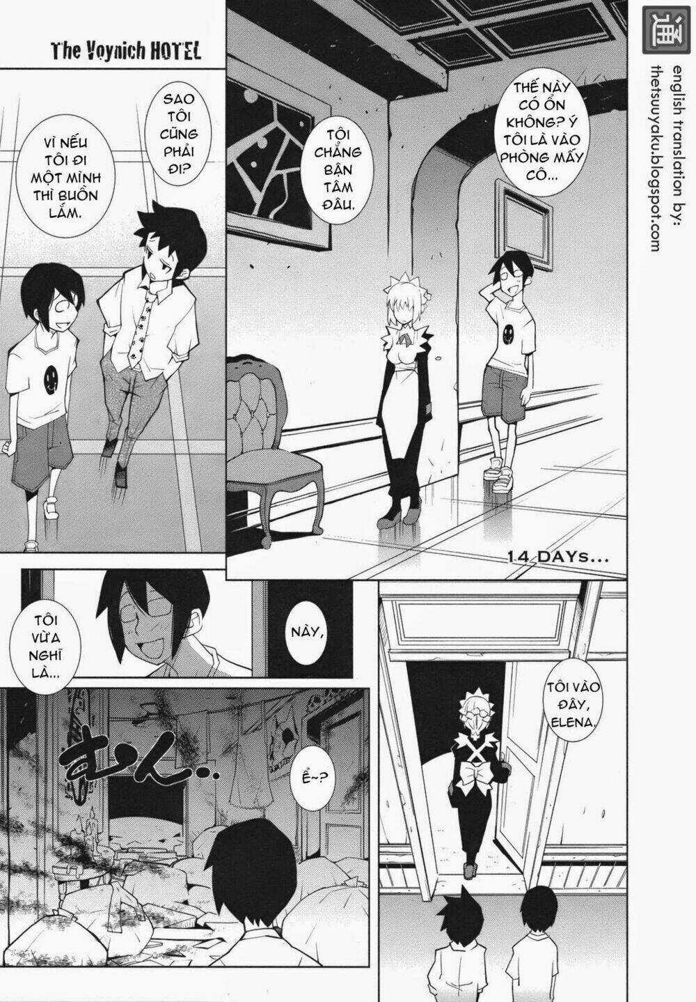 The Voynich Hotel Chapter 14 trang 0