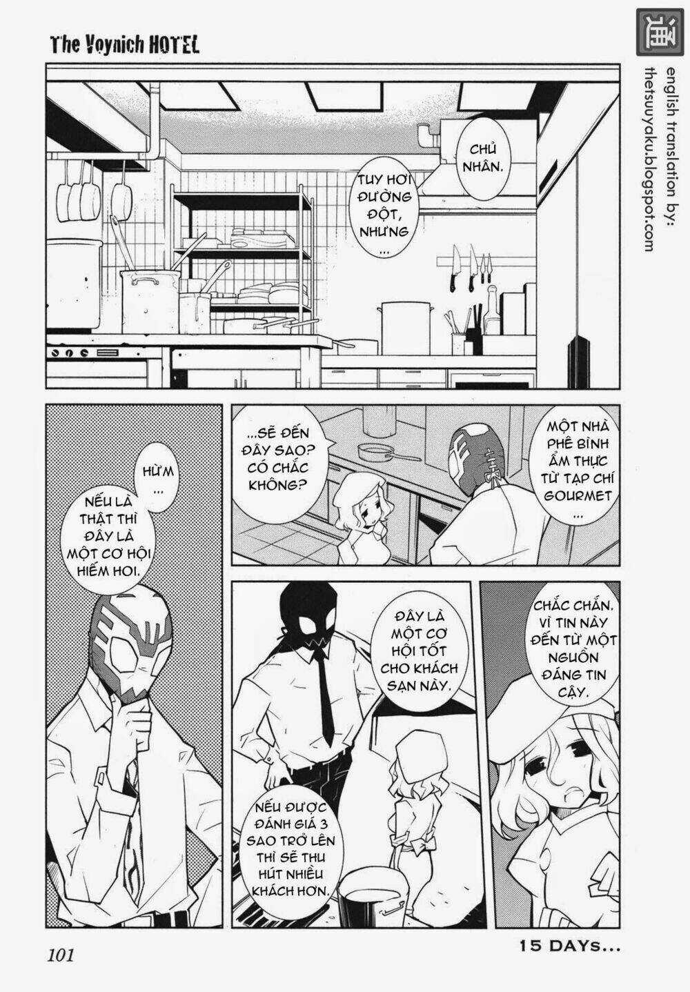 The Voynich Hotel Chapter 15 trang 0