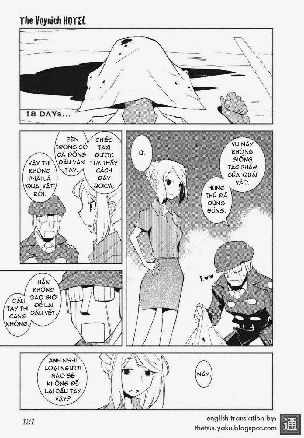 The Voynich Hotel Chapter 18 trang 0