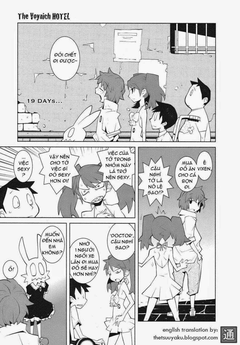 The Voynich Hotel Chapter 19 trang 0