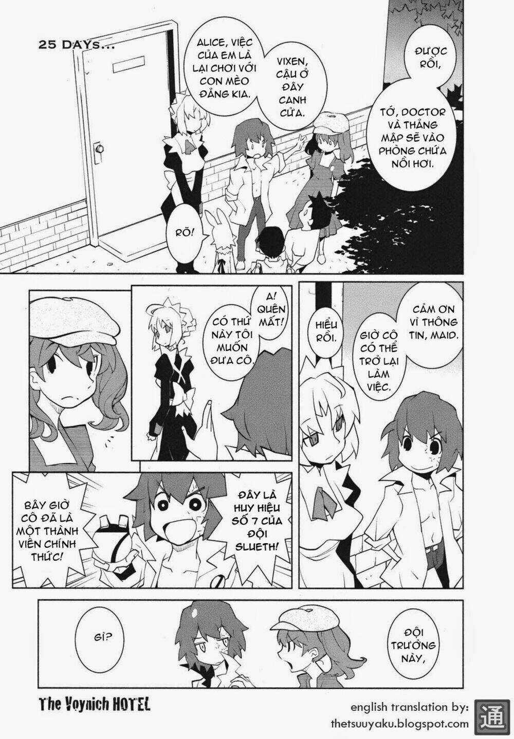 The Voynich Hotel Chapter 25 trang 0