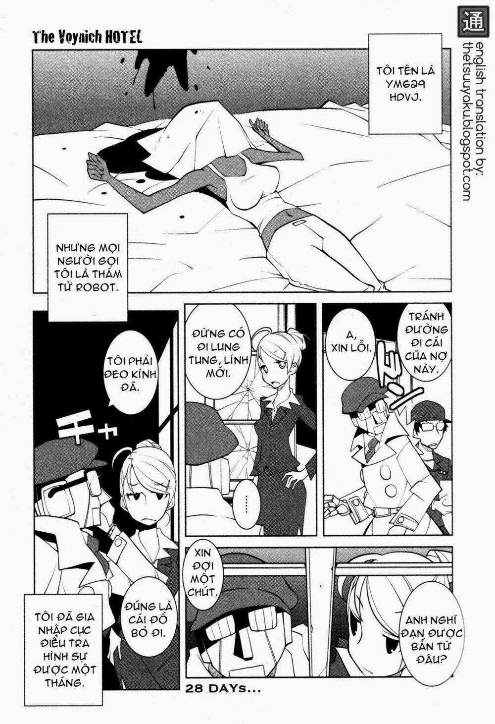 The Voynich Hotel Chapter 28 trang 0